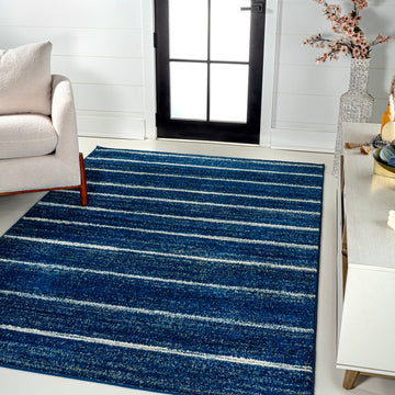 Williamsburg Minimalist Stripe Area Rug
